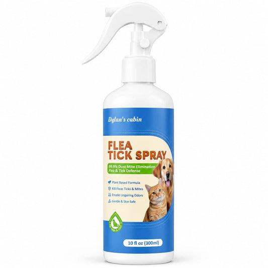 Dylan's cabin Skin Comfort Spray - 300ml Gentle Daily Skin Coat Care for Dogs & Cats, No-Rinse Fine Mist