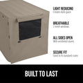 GORILLA GRIP Dog Crate Cover, Wire Kennel Cage Topper, 24 in