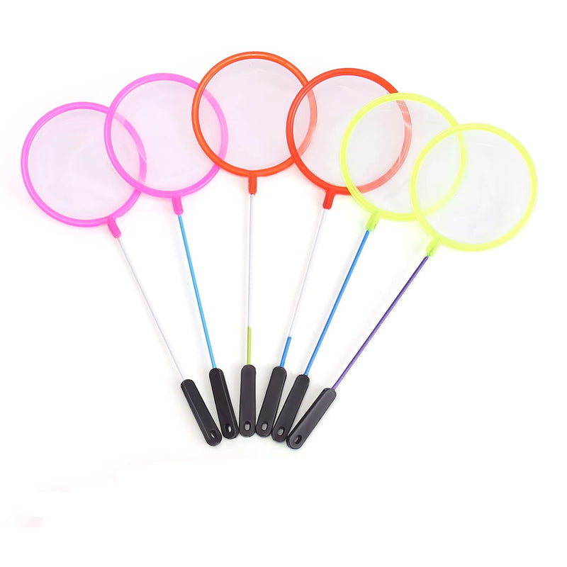 YUWIXMOX Baby Brine Shrimp Net Artemia Copepod Sieve for Scoop Out Artemia Eggs Random Color (Round 5 Pieces)