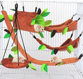 5Pcs Hamster Hammock Sugar Glider Hammock Set for Animal