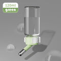Hamster Water Bottle for Glass Tanks & Wire Cages - Dual Ball-Bearing & Dual Silicone Gaskets Leakproof Design (2 Stainl