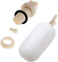 3 Pack Float Valve with Adjustable Arm Stable Water Float Valve Shut Off 1/2" Float Ball Valve for Horse Cattle Goat Pig