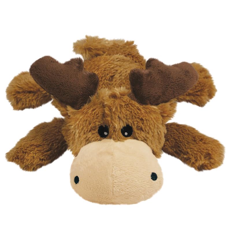 Kong Cozie Marvin The Moose Plush Toy - for Medium Sized Breed Dogs