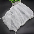 Adjustable Birdcage Seed Catcher Feather Catcher Bird Cage Cover Net Airy Soft Skirt Guard Birdcage Nylon Mesh Netting f