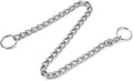 Choke Collar for Dogs,Heavy Duty Metal Slip Chain Collars Training