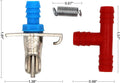 20 Pack Automatic Rabbit Waterer Gravity Fed Rabbit Water Nipples