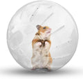Hamster Exercise Ball Silent Hamster Wheel Small Animals Transparent Ball for Dwar Rat Relieves Boredom and Increases Ac