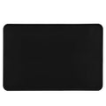 Amazon Basics Waterproof Non-Slip Silicone Pet Feeding Mat with Raised Edges, Prevents Spills, Easy to Clean, Protects Floors for Cat & Dog Food and Water Bowls, 24 x 16 Inches, Black
