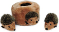 ZippyPaws Burrow Interactive Dog & Puppy Toys for Boredom - Hedgehog Den