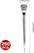 250 Pcs E5 Horseshoe Nails (2 Inch), Stainless Steel Horse Hoof Nails for Securely Fastening Horseshoes, Ideal for Eques