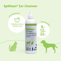 EpiKlean Ear Cleanser for Dogs and Cats, 12 oz