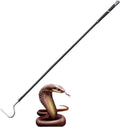 High-Carbon Snake Hook Reptile Stick Tongs Grabber Pick-up Handling Tools for Catching Controlling or Moving Snakes, 49i