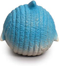 HuggleHounds Finn The Shark Ruff-Tex Ball - Dog Toy, Rubber, Squeaky, Heavy Duty, Small, Medium & Large Dogs, All Breeds