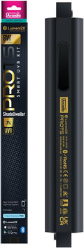 Arcadia LumenIZE ProT5 Reptile Light Fixture Kit 13" Long 8 Watts 7% UVB ShadeDweller – Smart UVB Light for Reptiles, Ge