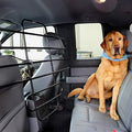 The ZooKeeper Original Car, SUV, Truck Dog Barrier: Adjustable Universal for All Vehicles - Moves with Your Vehicle Seats. Tilt. Slide. Recline. Easy Install - Strong Metal Tubing Gate Pet Divider