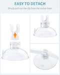 Pawfly Aquarium Suction Cup Clips for Standard 3/16" ID Airline Tubing Clear Air Hose Holder Clamp Accessories for Fish 