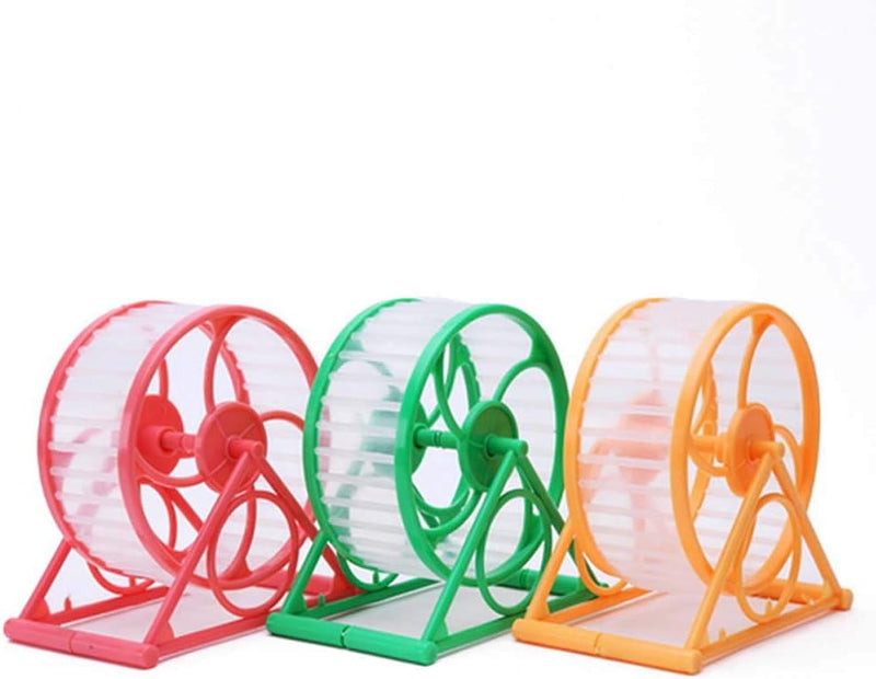 Hamster Exercise Wheel, Silent Running Wheel with Stand for Hamsters, Gerbils, Mice and Other Small Pets, Hamster Wheel 