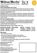 Hilton Herbs Tic X After Care for Horses, 1.05 Pint