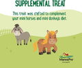 Manna Pro Farmhouse Favorites Mini Horse & Donkey Treats, 3 lb Bag