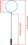 5PCS Aquarium Fish Net Mesh - 12cm Plastic Brine Shrimp Nets for Newborn Fish & Tank Cleaning, Safe Durable Artemia Siev