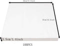 100 Sheets Bird Cage Liner Papers, Disposable Bird Cage Paper Liners, Cuttable Pet Animal Cages Cushion, Precut Absorben