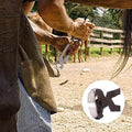LONG RIVER Horse Farrier Hoof Tool Kit（7 Piece） with Carry Bag Horse Equine Metal Shears Farriers Hoof Nipper Cutter Han