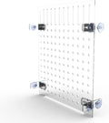 Aquarium Fish Tank Divider Acrylic Isolation Grid Board with Suction Cups Included Clear Fish Separator Transparent Plat