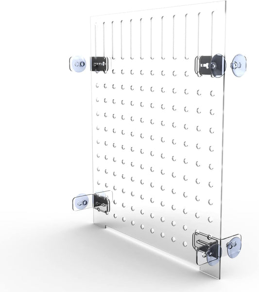 Aquarium Fish Tank Divider Acrylic Isolation Grid Board with Suction Cups Included Clear Fish Separator Transparent Plat