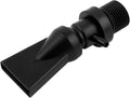 uxcell Plastic Aquarium Pump Duckbill Nozzle Water Outlet Return Pipe Plumbing Fitting Black