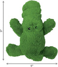 KONG - Cozie Ali Alligator - Indoor Cuddle Squeaky Plush Dog Toy - for Medium Dogs