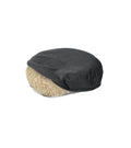 EechicSpace Grey Velvet Round Dog Bed Cover Waterproof Replacement Cover Only 44 Inch