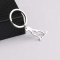 BNQL Dog Cat Keychain Pet Pendant Jewelry for Animal Lover Dog Cat keyring