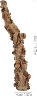 DECHOUS Reptile Branches Wood Log, Lizard Natural Climbing Branch for Terrarium Habitat, Bearded Dragon Tank Accessories