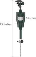 Hoont Cat Repellent- Squirrel Deterrent- Motion Activated Sprinkler- Outdoor- Deer Repellent-Cat Deterrent-Skunk Repelle