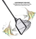 Net - Lightweight Nylon Fish Fishing Net with Plastic Handle