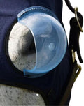 Equine-Medi Lens Horse Eye Protection Hood, Shatterproof, Flexible Lens for Corneal Ulcers, & Eye Injuries, Compatible w