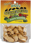 Peters (3 Pack) Apple Slices Small Animal Nature Treats, 1 Ounce Per Bag