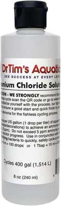 DrTim's Aquatics Ammonium Chloride Aquarium 100% Natural – 8 Oz. (Dr Tims Aquatics Ammonium Chloride | Saltwater Freshwa