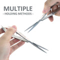 LINLAN Aquatic Plant Spring Scissors for Precise Trimming, Stainless Steel with Top Rebound Feel, Ideal for Aquatic Fern