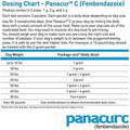 Panacur C Canine Dewormer Treatment Three 1-Gram Packets, Each Packet Treats 10 lbs