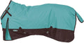 TOUGH1 600D Turnout Blanket with SNUGGIT, Turquoise, 69-in