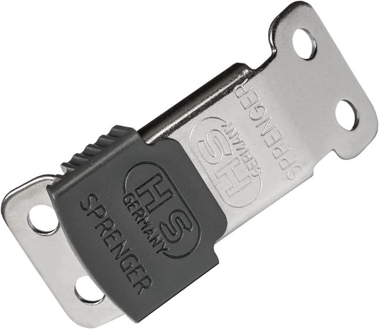 Herm Sprenger ClicLock Fastener Stainless Steel Buckle for Prong Dog Training Collar & Quick Release with Easy Buckle fo