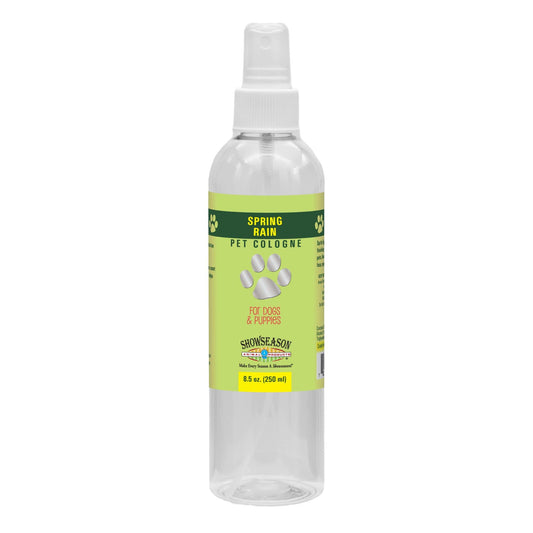 Showseason® Spring Rain Dog Cologne 8.5 oz | Dog Perfume Long Lasting Odor Eliminator Spray