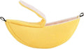 ISMARTEN Banana Bed House, Hammock for Small Animal, Warm Bed House, Cage Nest for Sugar Glider Hamster Small Bird Pet (