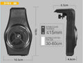 LONDAFISH Aquarium Chillers Aquarium Fan Fish Tank Cooling Fan System for Salt Fresh Water
