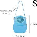 WishLotus Pet Carrier Bag, Portable Outgoing Travel Handbags with Nylon Straps Small Pet Pouchfor Dwarf Hamster