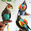 Escape-Proof Parrot Harness & Leash Set with Diaper - Adjustable Flight Suit with Bow & Safety Cord for Conures, African