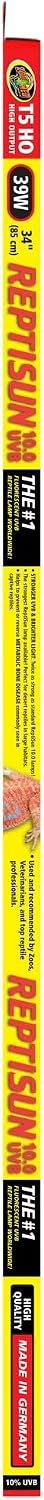 Zoo Med ReptiSun 10.0 HO T5 UVB Lamp, 34" L, 39 Watts
