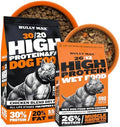 Bully Max High Protein Dog Food Bundle - Calorie-Dense Dry & Dehydrated Wet Food for Muscle & Weight Gain - Puppies & Ad
