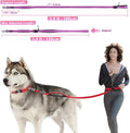 TSPRO 3-in-1 Heavy Duty Tactical Hands Free Dog Leash, Dual Padded Handles